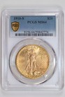 1910-s  20 Gold Saint Gaudens Double Eagle Pcgs Ms64 - Fresh Coin - Very Pq 