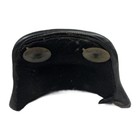 Custom Chopper Solo Motorcycle Seat Black Stingray Pattern Inlay Suction Cups
