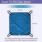 Neppt Positioning Pad Draw Sheet Patient Transfer Board Lift Sheet Slide Prot   