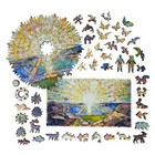 Wooden Jigsaw Puzzle For Adults By Foxsmartbox - 323 Pieces - The Sun