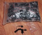 Bulk Wholesale Lot Of 100 Black 3 5mm Headphones   Earbuds   Earphones