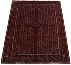Pre-owned 7x10  Red Traditional Hamaadan Bijar Rug 81833