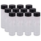  12 Pack 13 6 Oz  400 Ml  Clear Pet Plastic Juice Bottles With 13 6 Oz 12pack