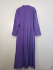 Vtg Jocephus Originals Womens Xl Clergy Robe Purple Church Liturgical Vestment