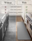 Anti-fatigue Kitchen Mat Set 2-piece Memory Foam Cushioned Mats For Standing