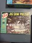 Vintage  Jigsaw Puzzle Lot Interlocking Pcs  Whitman Deluxe   Guild Built-rite