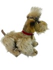 Vintage Steiff  Snobby Poodle Mohair Jointed Red Collar Ear Tags 1960   s  5314