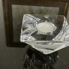 Orrefors Art Glass    tornado    Crystal Tea Light Holder