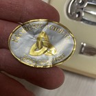 Rare Vintage Silver Robert Lance Jewelers Cattle Barons Ball Belt Western Buckle