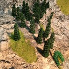 80pcs Model Railway Layout Ho Oo Scale 1 75 Green Tower Trees 90mm Tc90