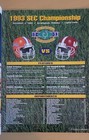 1993 Sec Championship Florida Vs Alabama College Football Program Birmingham Al