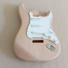 6 String Mahogany Body Diy Electric Guitar Kit Rosewood Fretboard Maple Neck