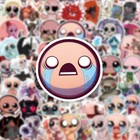 100pcs The Binding Of Isaac Stickers For Phone Case Water Bottles Waterproof