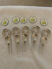  lot Of 5  divot Tools  Masters Augusta Golf Ball Marker And Divot Tool