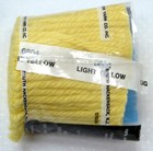 Spinnerin Wool Precut Rug Yarn Lot Of  8 - 1 Oz  Units Light Yellow  6804 Nos