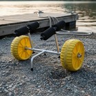 Aluminum Kayak Transport Trolley Lightweight Watercraft Carrier Adjustable