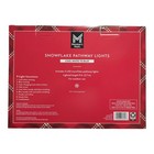 Member s Mark Led Snowflake Pathway Lights  Cool White To Blue  5ct