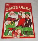 Vintage Christmas Coloring   Activity Book Lot  Santa  1980 s  Unused
