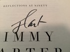 President Jimmy Carter Signed Autographed Book A Full Life First Edition W Bonus