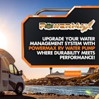 Rv Water Pump 4008-101-a65 e65   3 0 Gpm - 55 Psi   12v Camper Black 