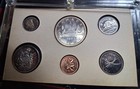 1965 Canada         6 Coin Color    toned Proof Like Set-1 11oz Silver W hard Case 