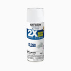6pack Rust-oleum American Accents 2x Ultra Cover  Gloss White Spray Paint  12 Oz