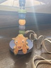 The Lion King Simba Nursery Baby Lamp Vtg 90s Disney Shade Elephant Monkey