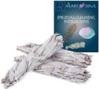 White Sage 3 Pack Bundle - 4 Inches Smudge Sticks Home Spiritual Cleansing 