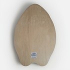 Big Lizard Wooden Skim Board 30x20 Beach Sand Slider Retro Stripes 3 8  Thick