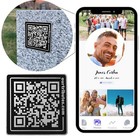Memorial Webpage And Qr Memorial Plaque For Cemetery Headstone Grave Marker  