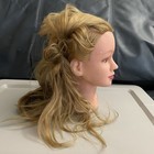 Woman   s Mannequin Head For Hairdresser Training Hair Style Practice