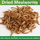 20 Lbs Non-gmo Dried Mealworms For Wild Birds Chickens Fish Reptiles Treats Food
