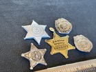 Lot 5 Vtg Kids Toy Metal Badge Junior Deputy Sheriff Special Police Marshall Cop