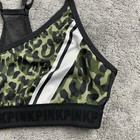 Victoria s Secret Pink Sports Bra Large Black Animal Print Ultimate