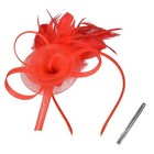 Tulle Flower Fascinators Hats For Women 2025 Derby Outfits For Women Tea Part   