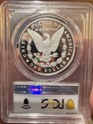 2023-s Proof  1 Morgan Silver Dollar Pcgs Pr69dcam First Day Of Issue Label 