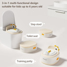Toddler Potty Toilet For Baby 3-in-1 Training Seat  Potty Chair For Kids Portabl