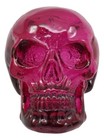 Red Purple Blue Clear Translucent Gazing Skull Miniature Figurine Acrylic Skulls