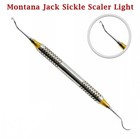 2 X Periodontal Montana Jack Sickle Scaler Light Double Ended Dental Instruments