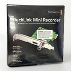 Blackmagic Design Decklink Mini Recorder Pcie Sdi Hdmi Card 1-bit  bdlkminirec 