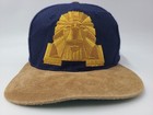 Vintage Mgm Grand Las Vegas Hotel   Casino Snapback Hat Cap Wool Blend Men Blue