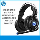 Hp Wired Stereo Headset With Mic Gaming Over Ear Headset W Led H200 Headphone