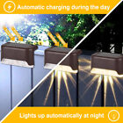 Outdoor Solar Led Deck Lights Path Garden Patio Pathway Stairs Step Fence Lamp