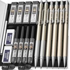  6 Pcs Art Mechanical Pencils Set  Metal Artist Drafting Pencil 