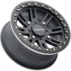 Vision Utv 356 Manx 2 Beadlock 15x7 4x156  38mm Satin Black Wheel Rim 15  Inch