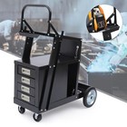 Welding Welder Cart Mig Tig Arc Plasma Cutter Tank Storage Or W 4 Drawer Cabinet