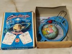 Vintage 1950 S Gescha Tin  805 Satellit Rotaryo Toy Rotating Space Theme Toy