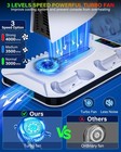 Ps5 slim pro Cooling Station With Controller Charging Station For Sony Consol   