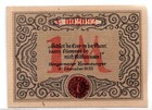 1921 Germany Dulmen Notgeld 1 Mark Note  405 