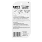 Gum Eez-thru Floss Threaders -braces  Bridges    Implants  25 Ct  6 Pack 